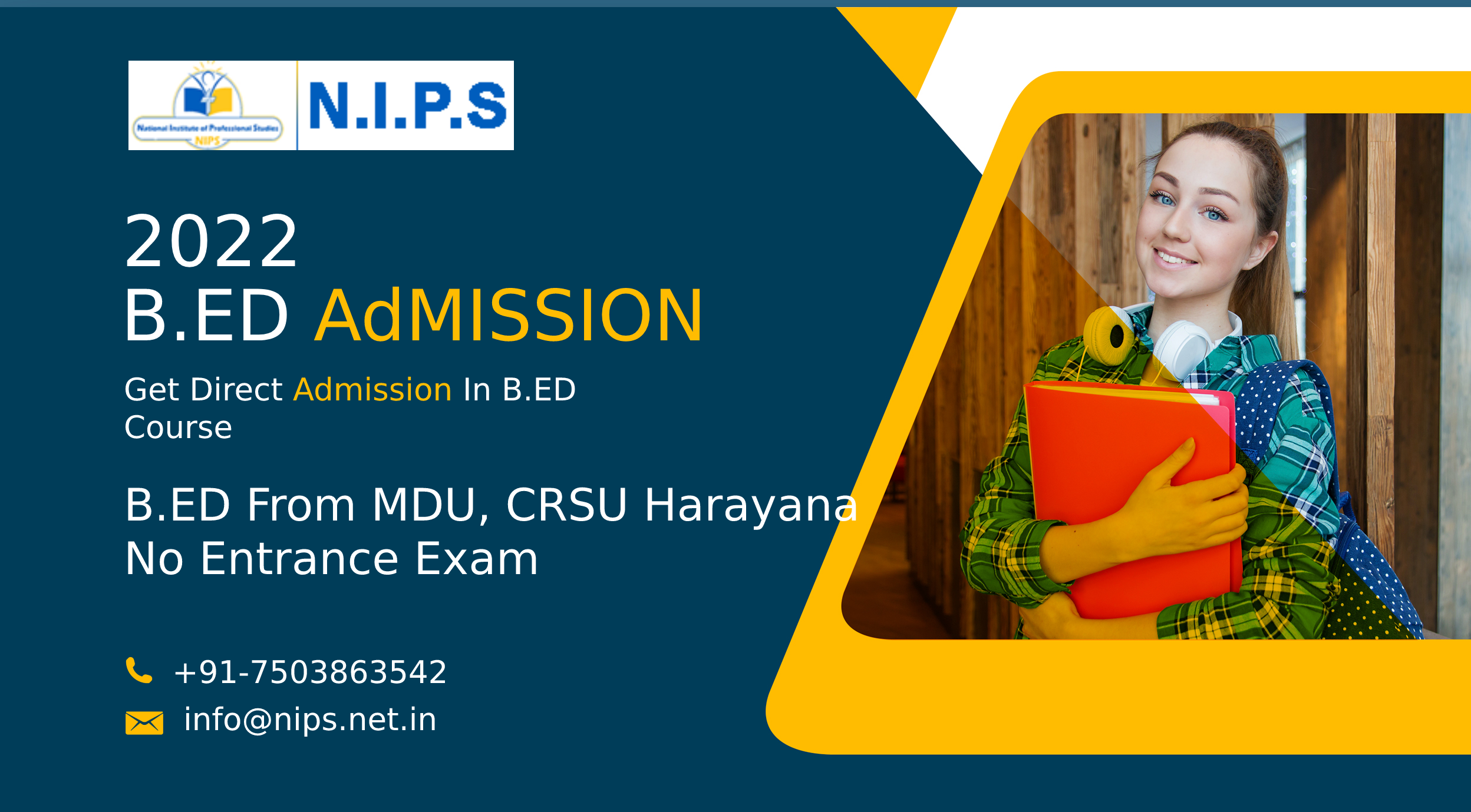 B.Ed Admission 2022